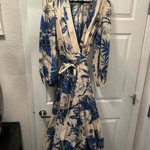 BANANA REPUBLIC Stampa Wrap Dress |
Blue Floral
Safari Collection | Size: L